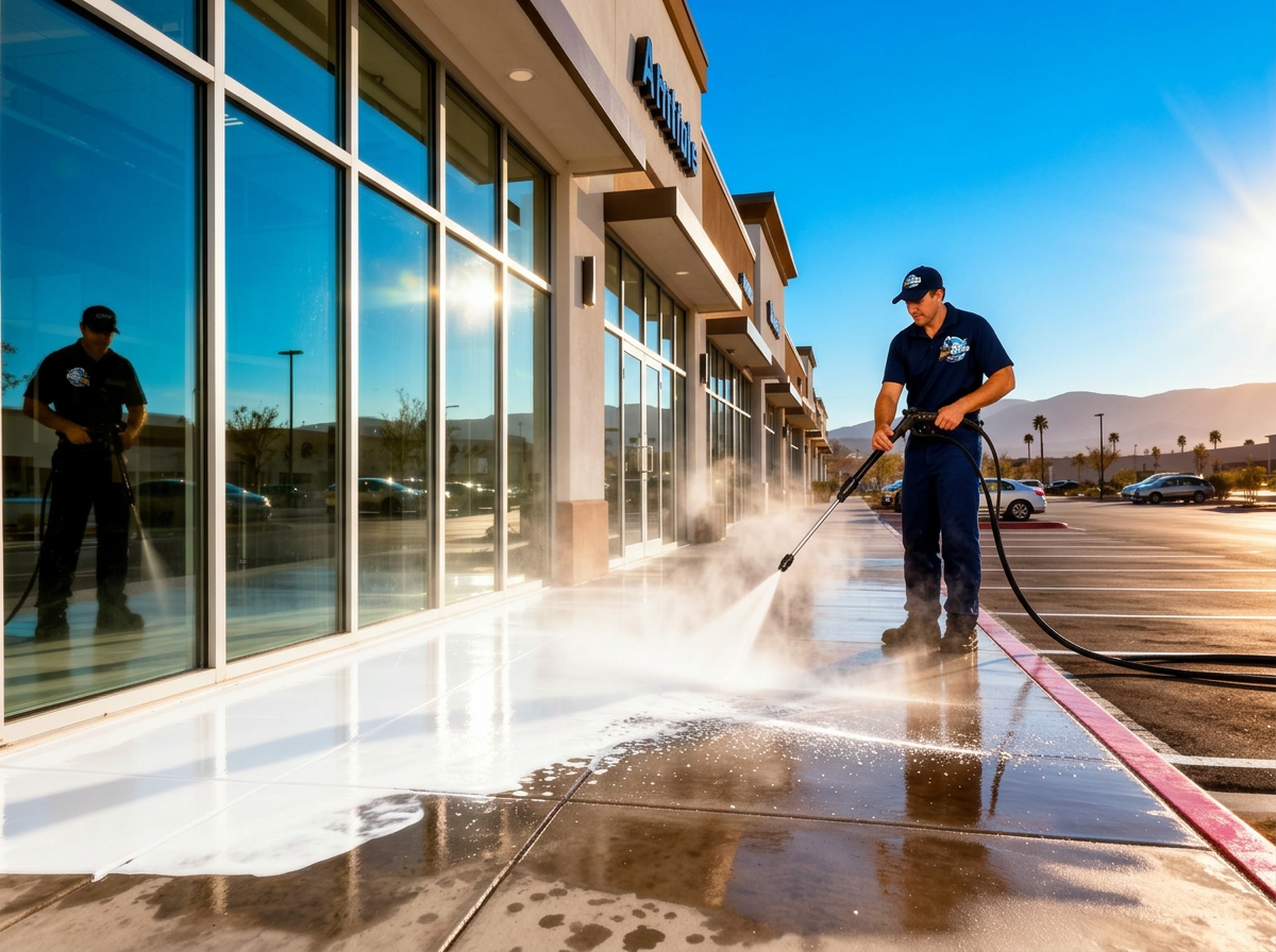 Commercial Pressure Washing